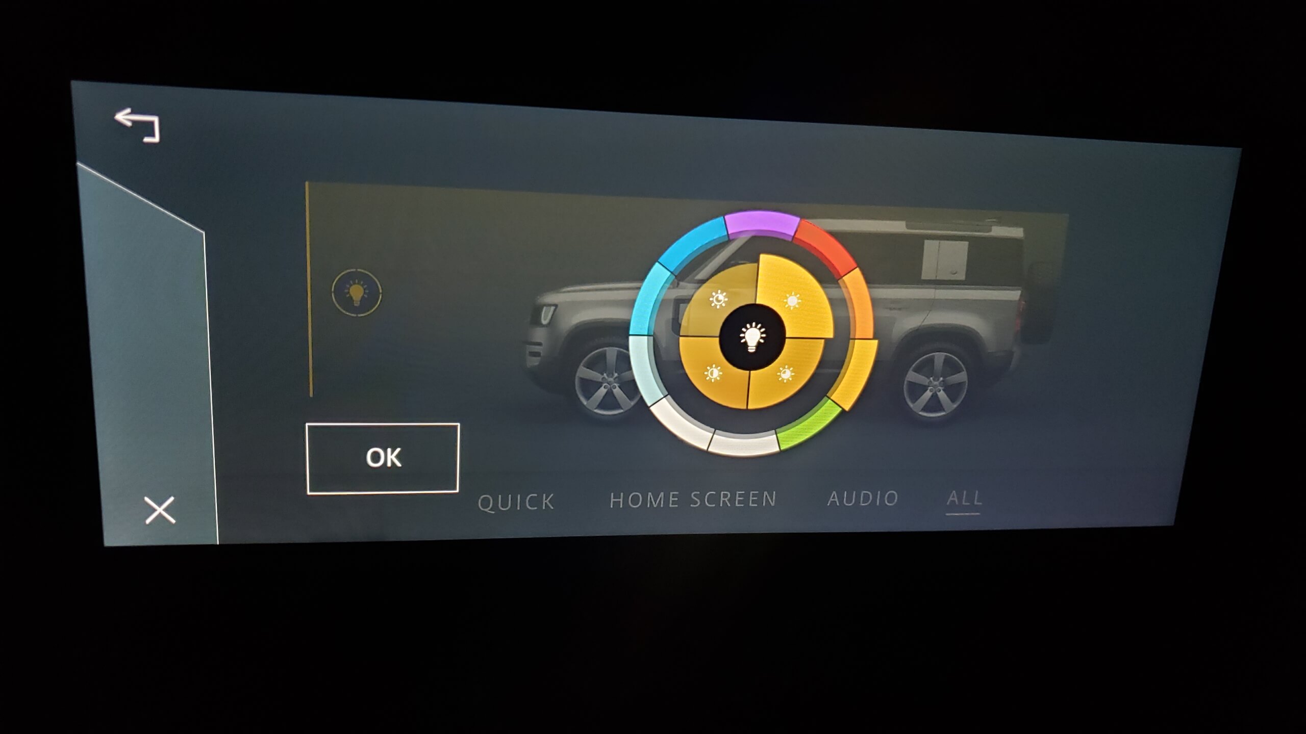 Pick you interior illumination color